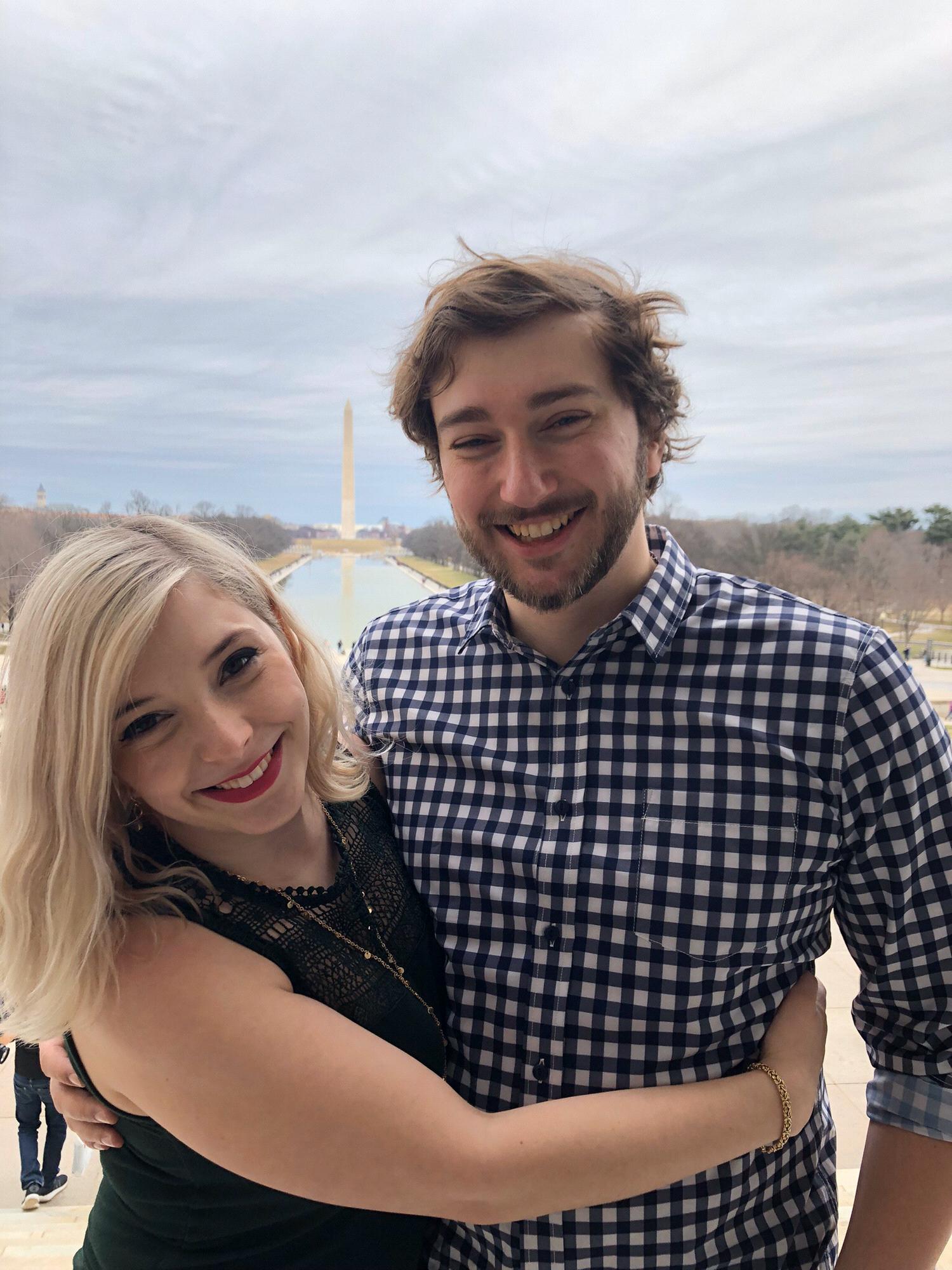Engagement photoshoot in DC