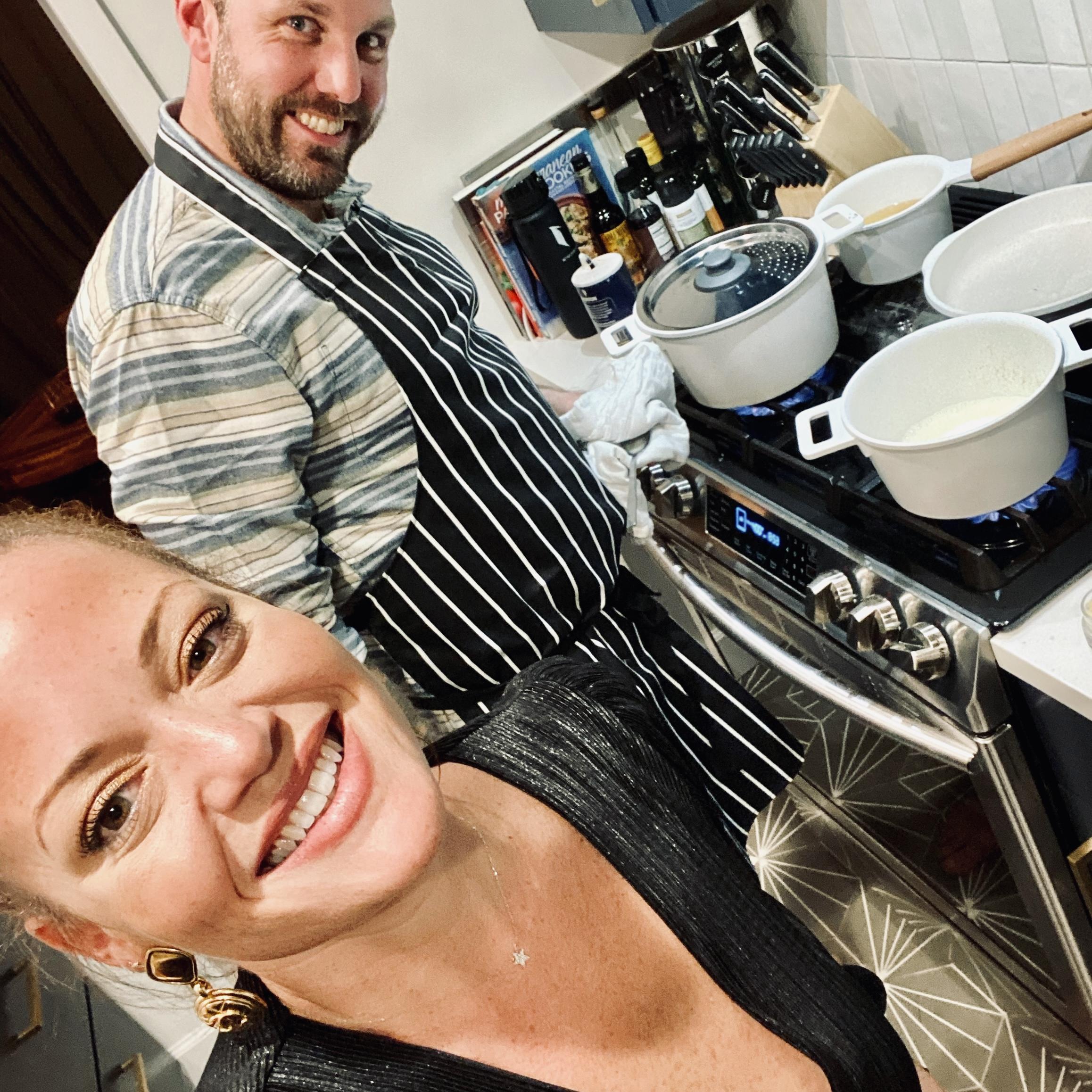 When he imports a truffle for your first Christmas Eve dinner together!!