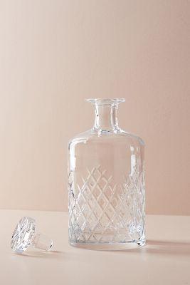 Soho Home Barwell Cut Crystal Large Decanter
