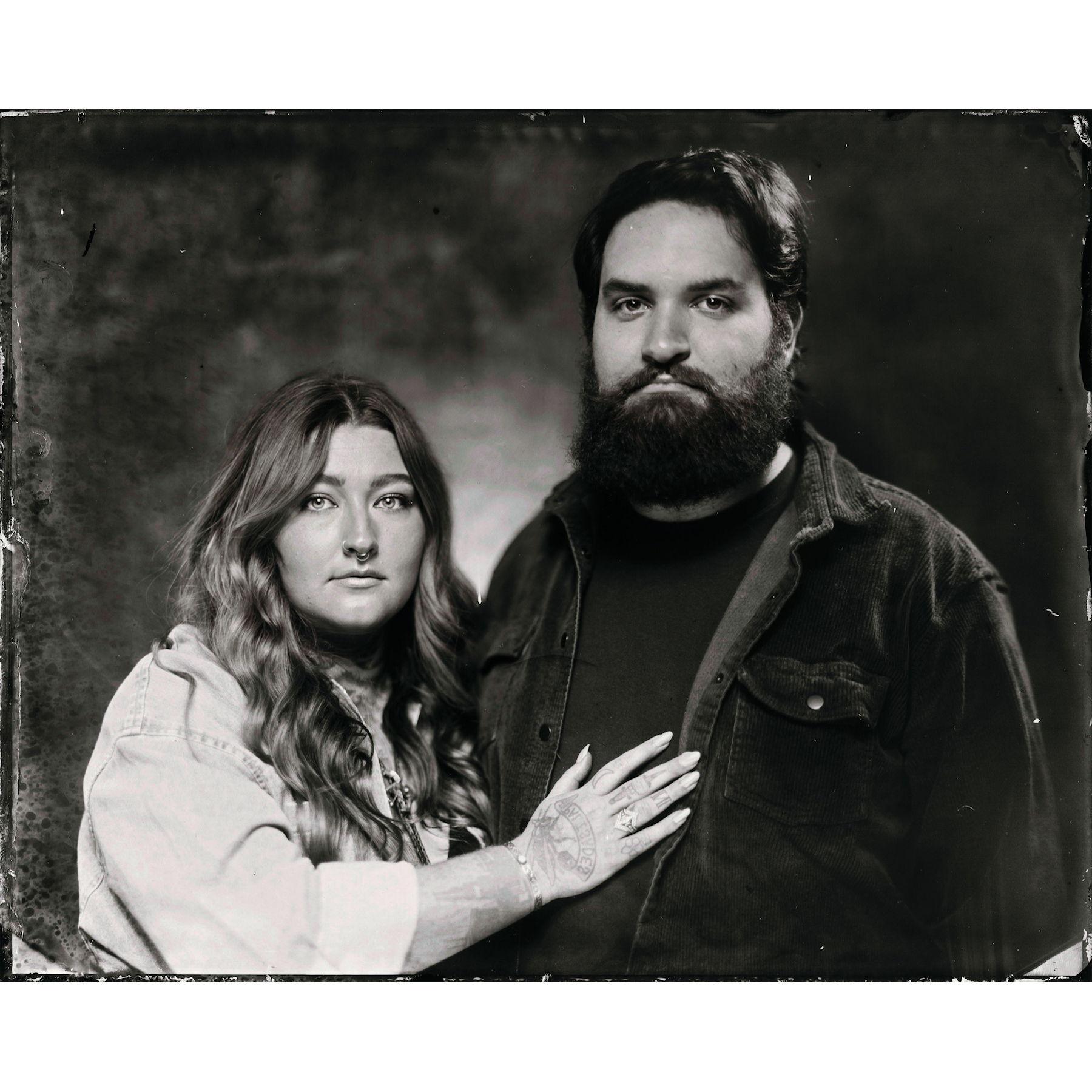Our first tin type print from our friend Ricky!