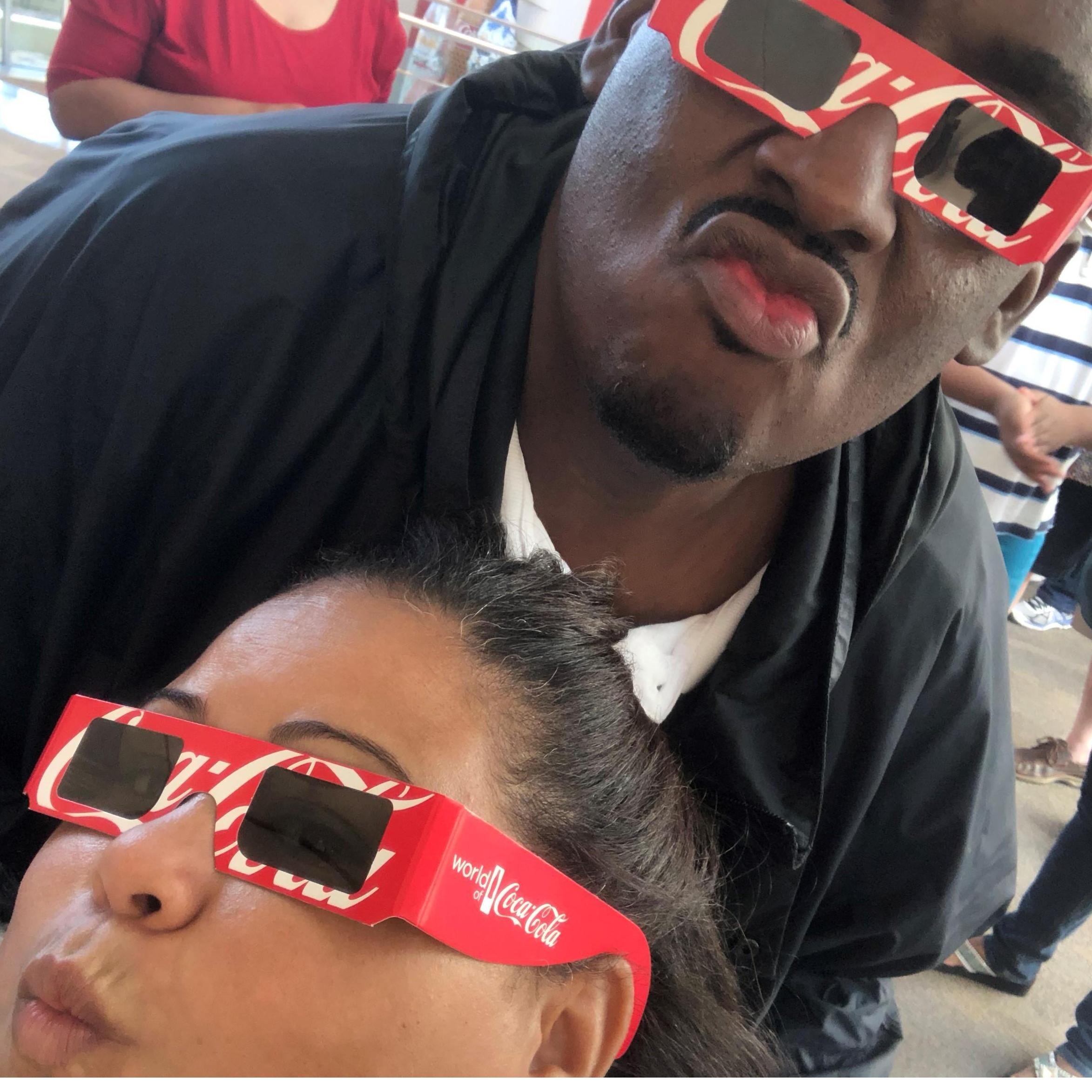 Good old fun at Coca-Cola World...