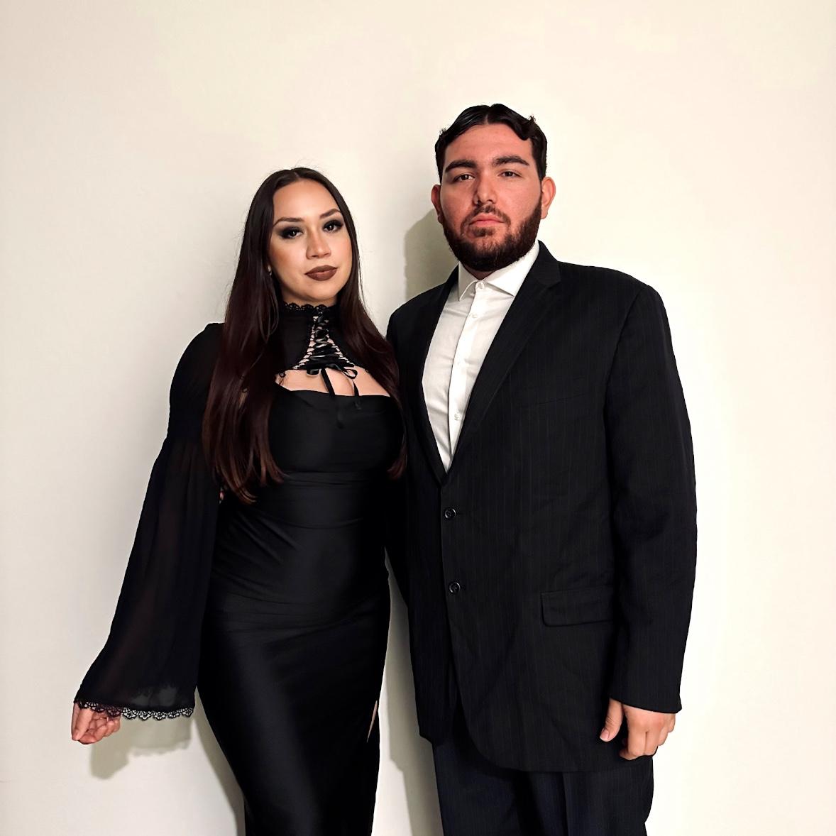Morticia & Gómez Addams 🖤