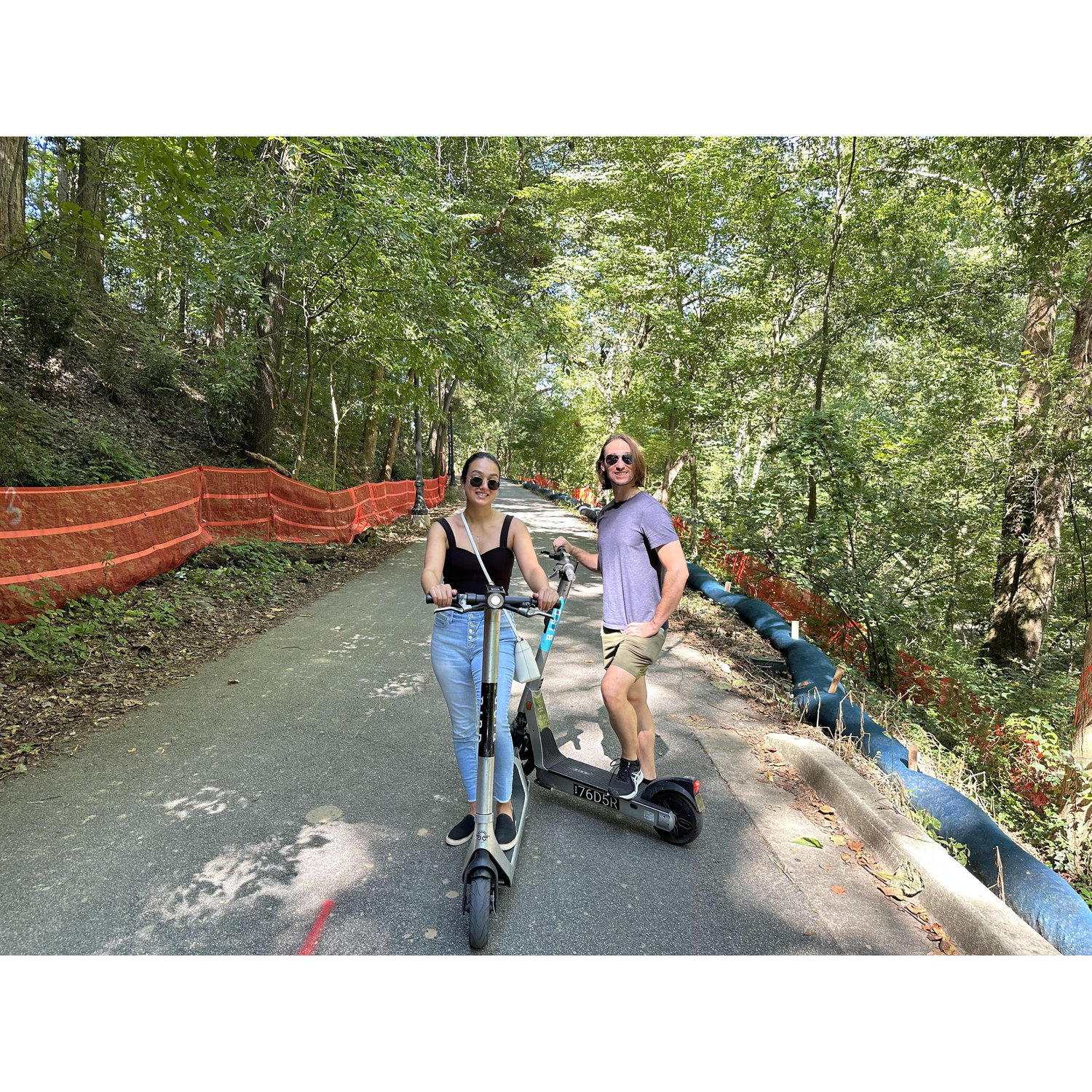 September 3, 2023- Exploring Piedmont Park via a BIRD.