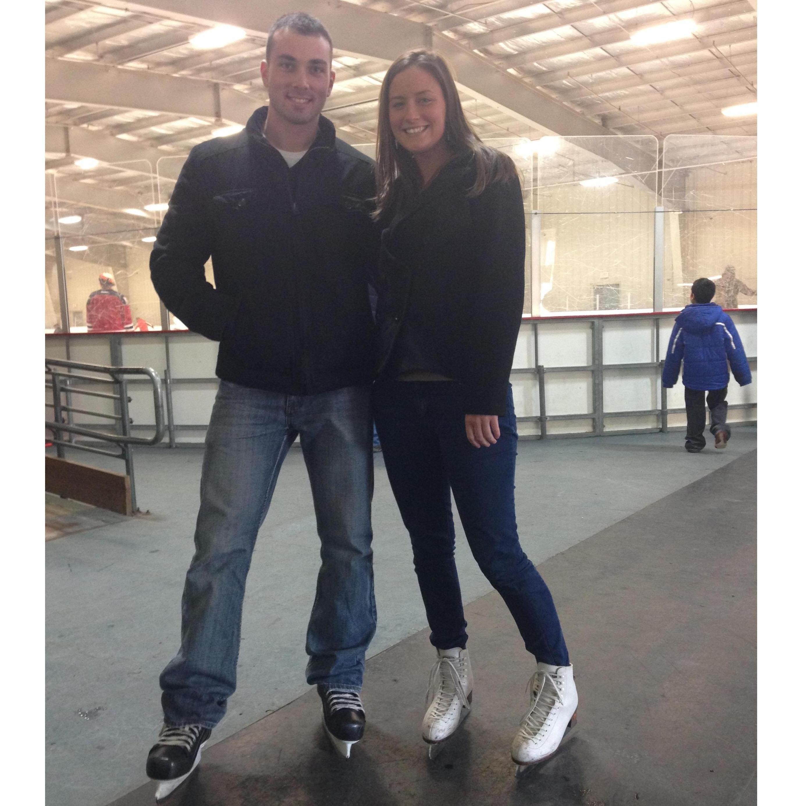 Ice Skating in Saratoga!