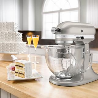 Artisan Design Series 5 Qt. Tilt-Head Stand Mixer with Glass Bowl