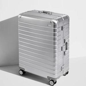 The Large Aluminum Suitcase in Silver | Away