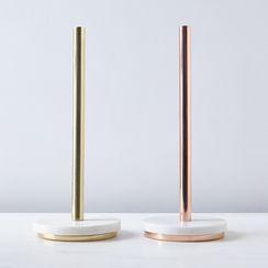 Marble & Metal Paper Towel Holder