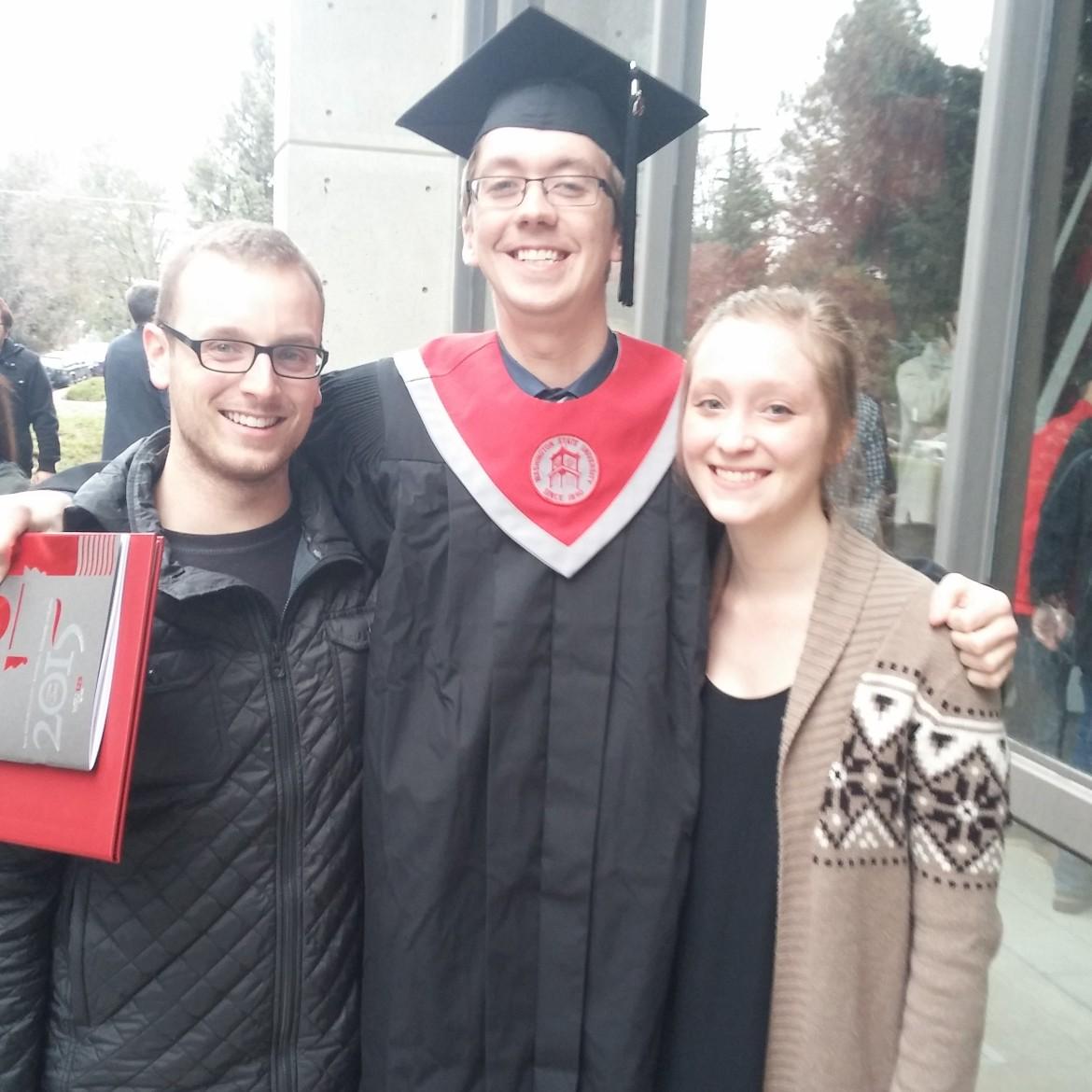Kent's graduation, 2015
