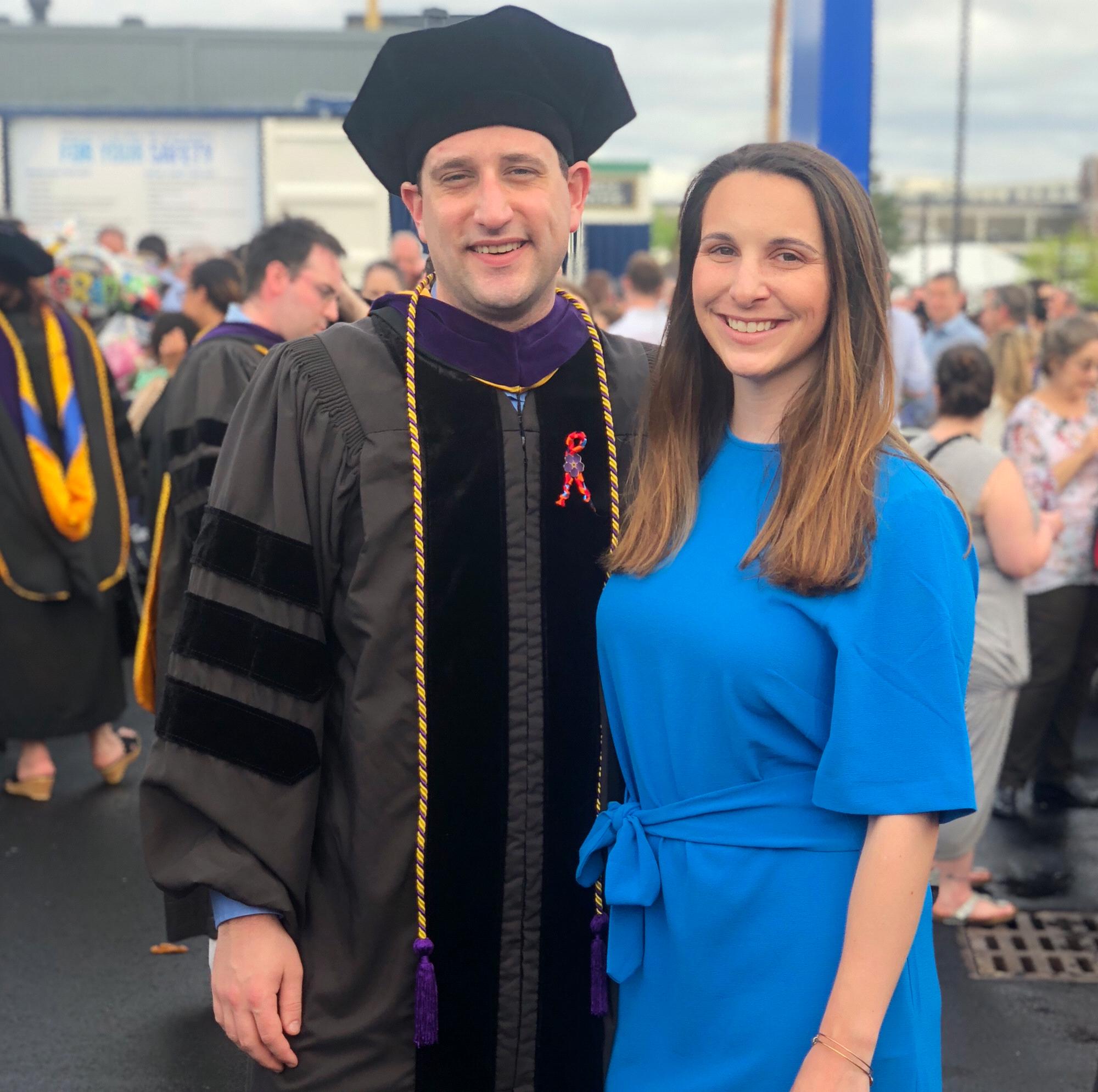 Marty's Law School graduation. May 2018.