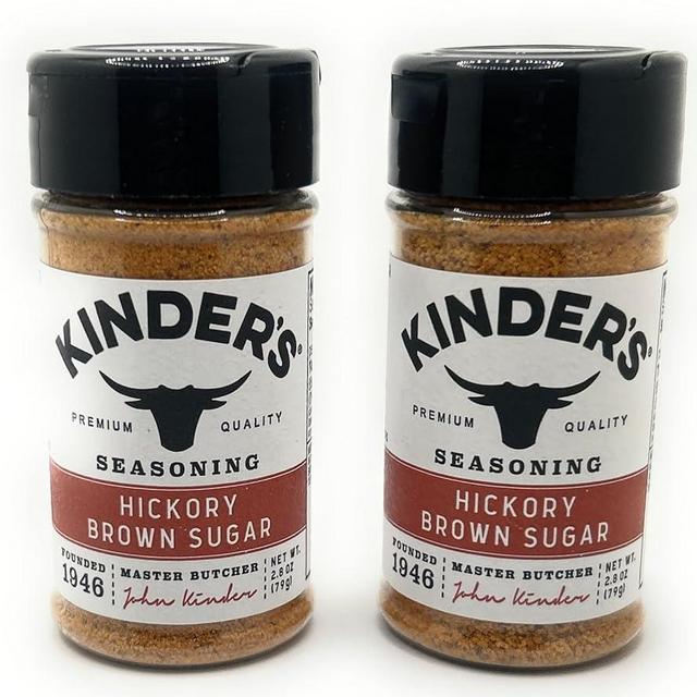 Kinder's Seasoning - 2 bottles (Hickory Brown Sugar 2.8oz)