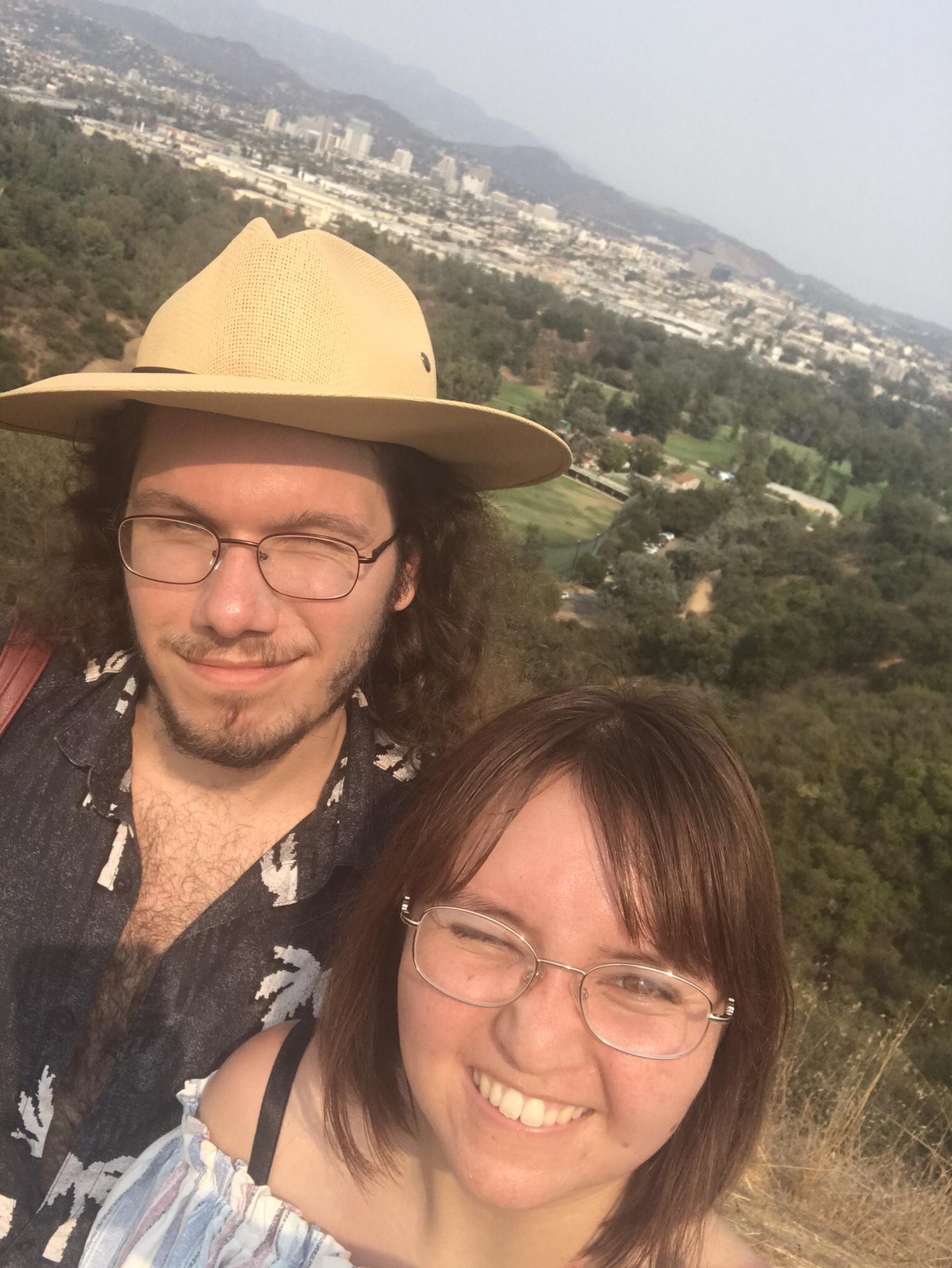 Hiking near Griffith Park