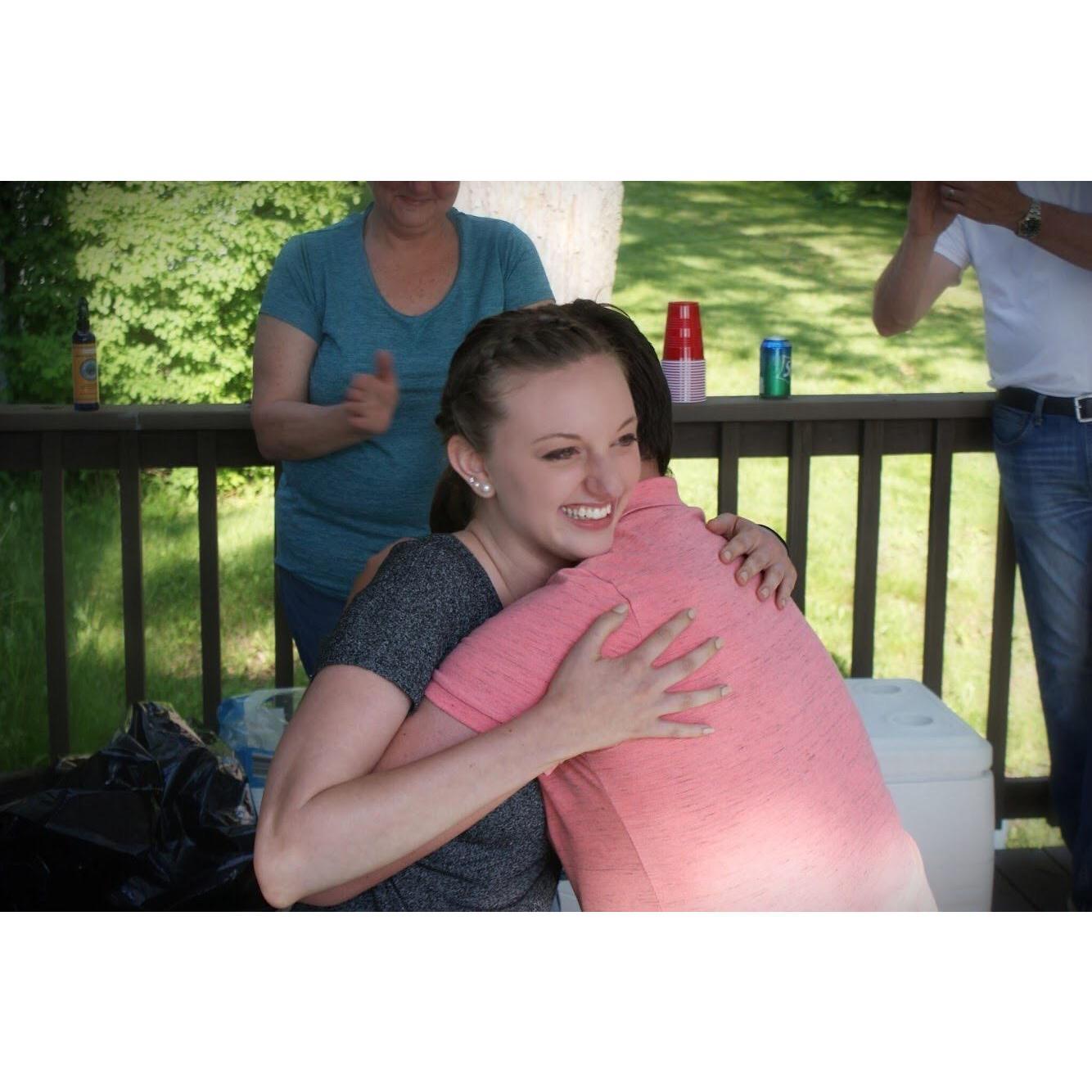 This is right after Jacquie said, "Yes!"