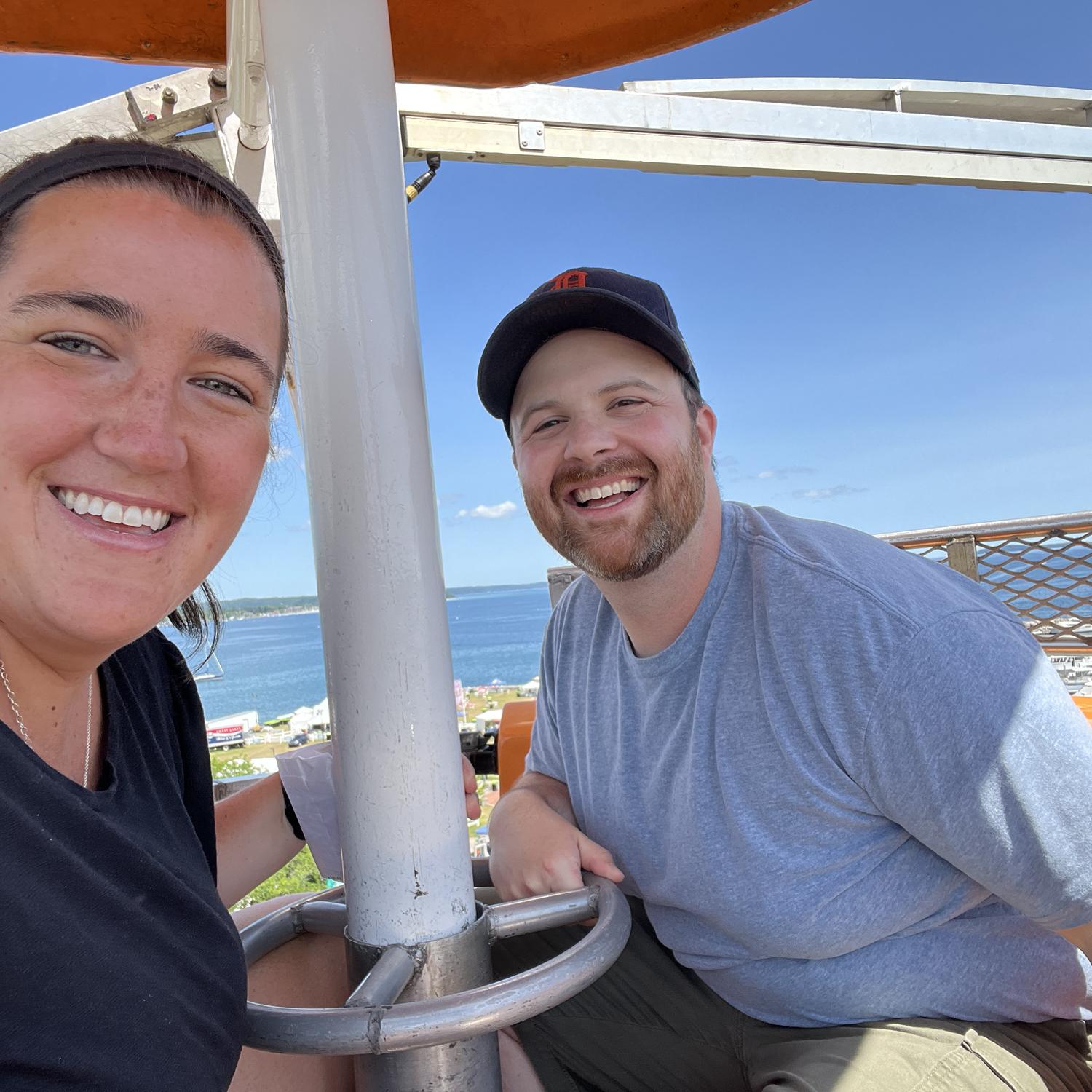 Trip to Traverse City for the Cherry Festival for Emily's Birthday