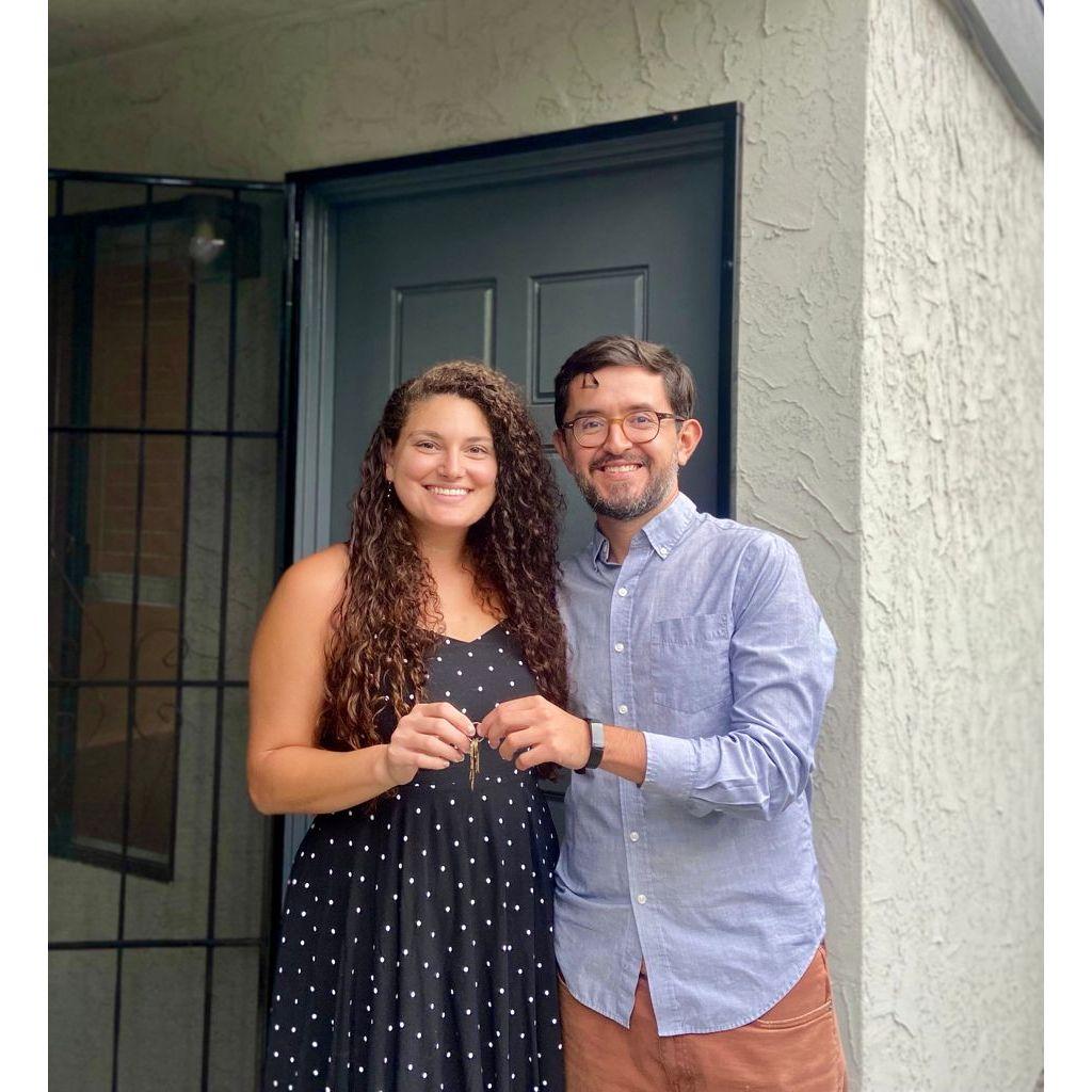 The day we became homeowners! (2021)