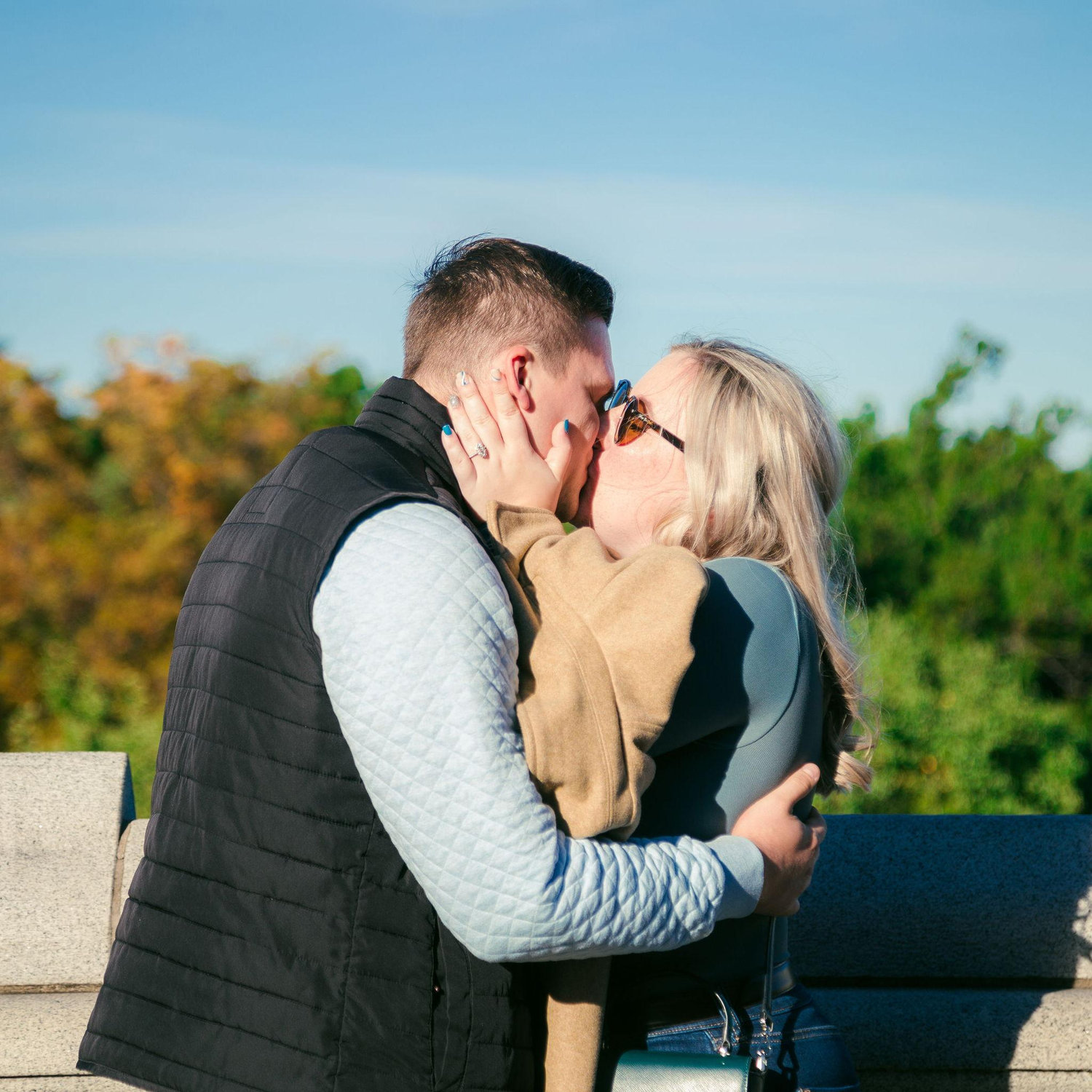 Proposal at Belvedere Castle in Central Park!