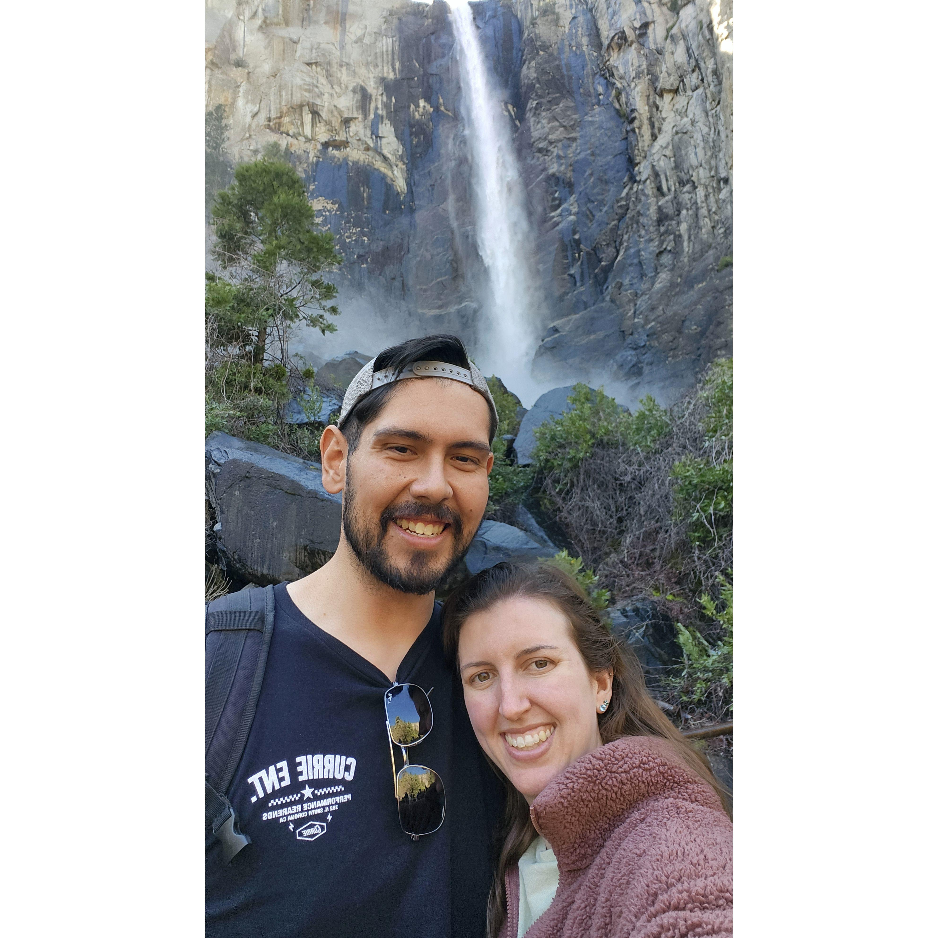 Our trip to Yosemite where Matt proposed