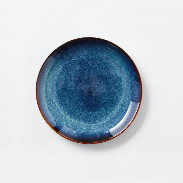 Ocean Waves Salad Plates, Set of 4