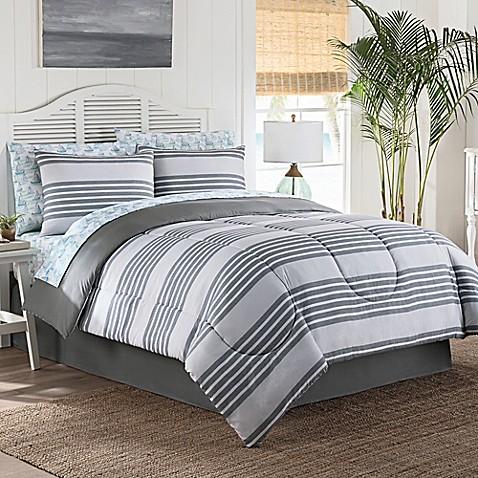 Berkshires 8-Piece Full Comforter Set in Grey