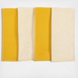 Linden Reversible Terry Kitchen Towel, Set of 4
