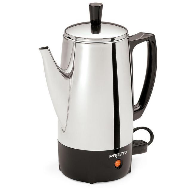 Presto® 2 to 6-Cup Stainless Steel Percolator