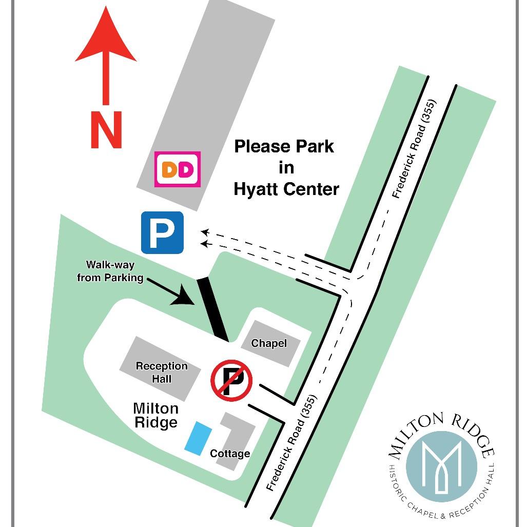 Here is the map for parking at the Venue!!!