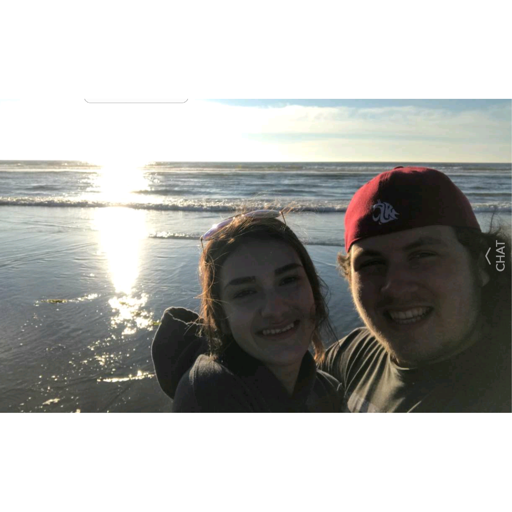 Our first trip to the ocean together