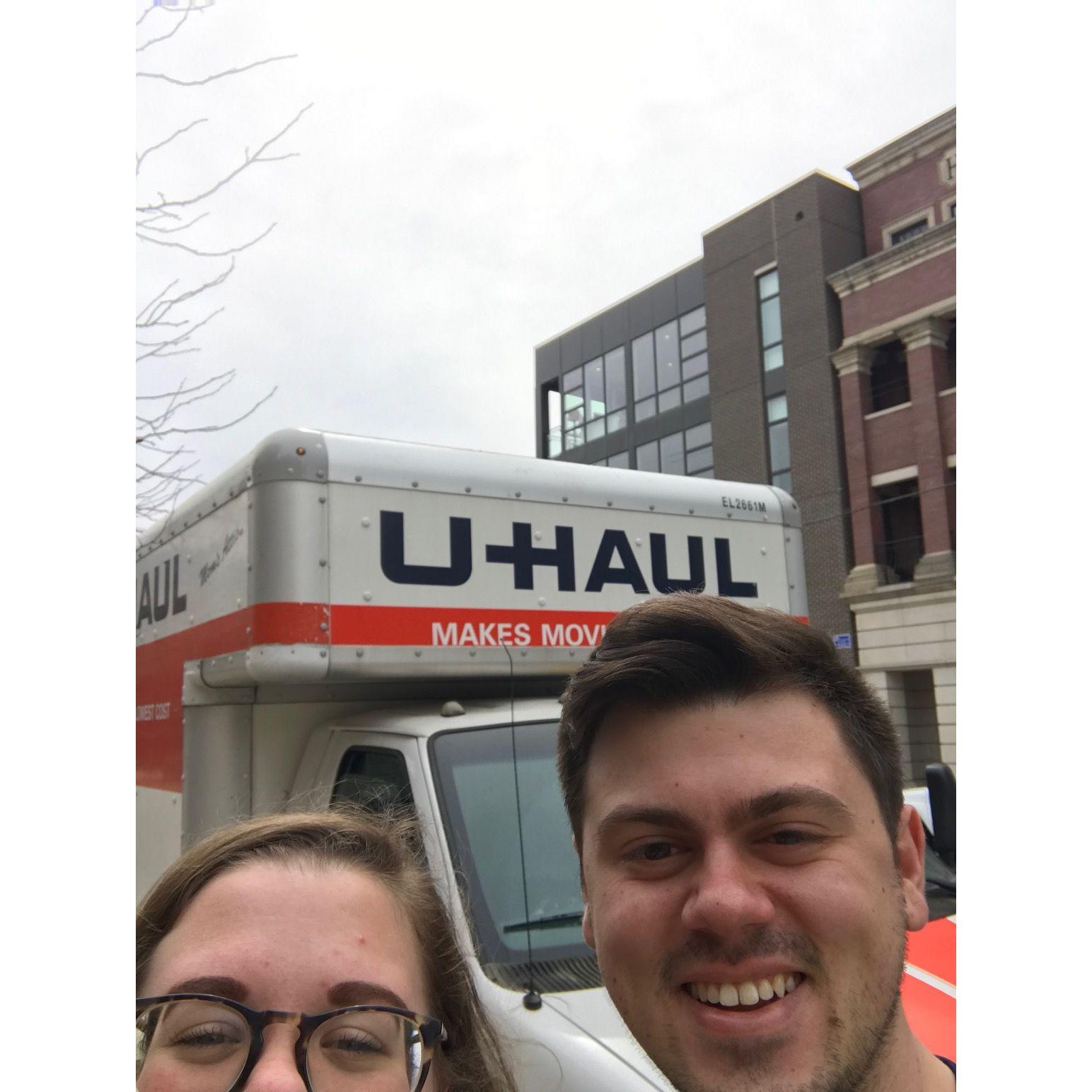 04.2019 - The day we moved in together!