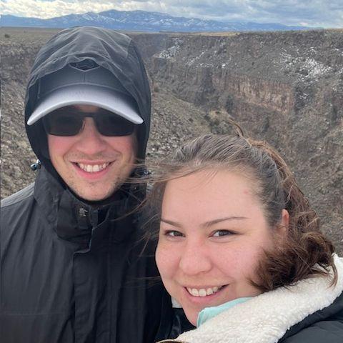 Visiting the Rio Grande Gorge in Taos, NM - February 2023
