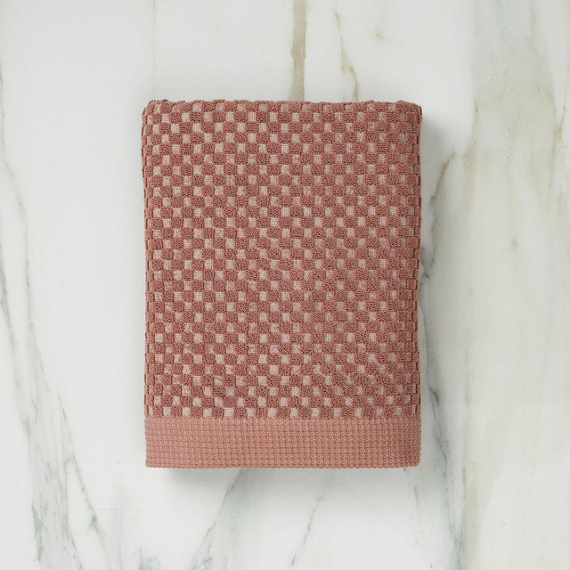 Elara Bath Towel, Baked Clay