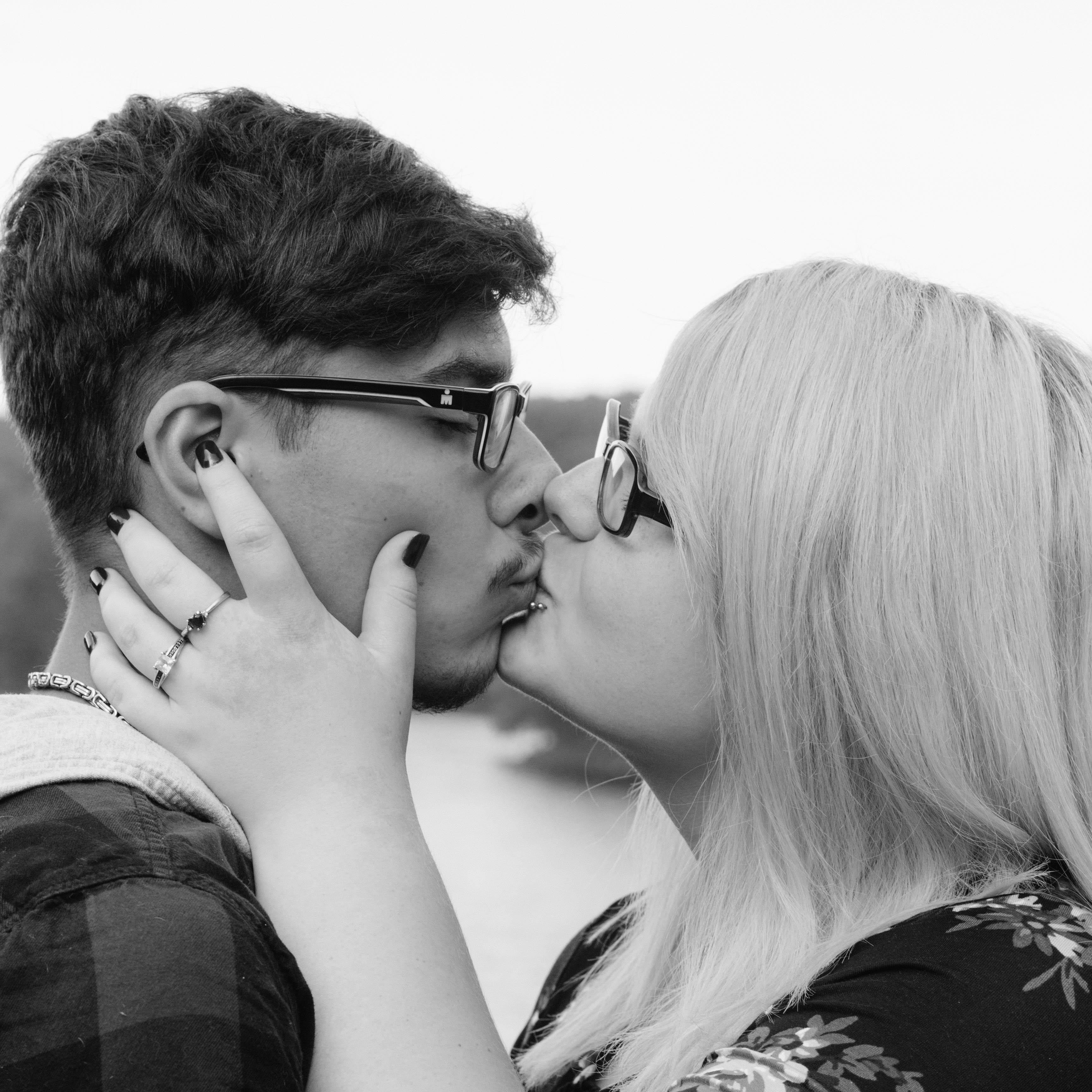 A few of our engagement photos shot by Sonrise Photography by Desiree