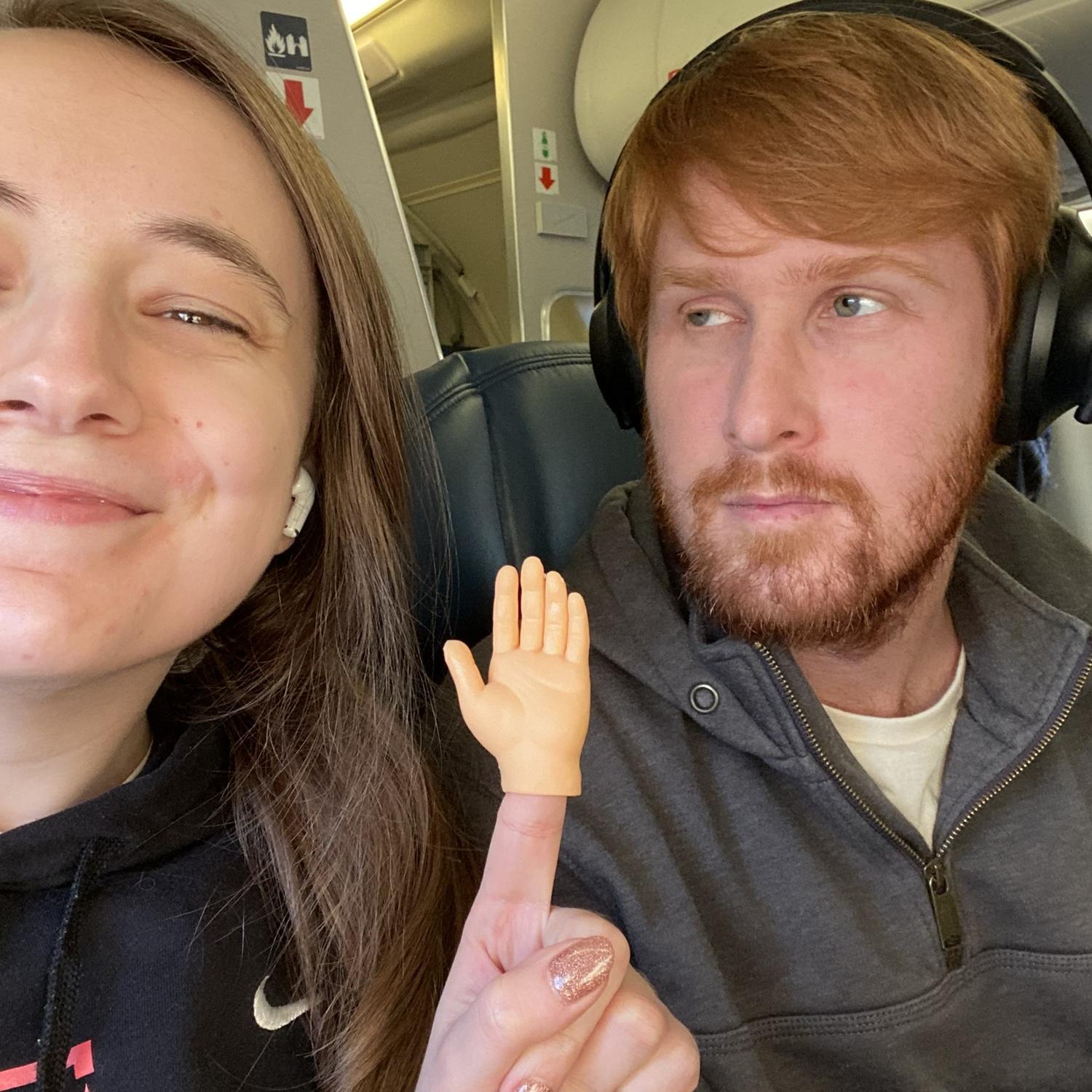 Ty *LOVES* tiny hands part one