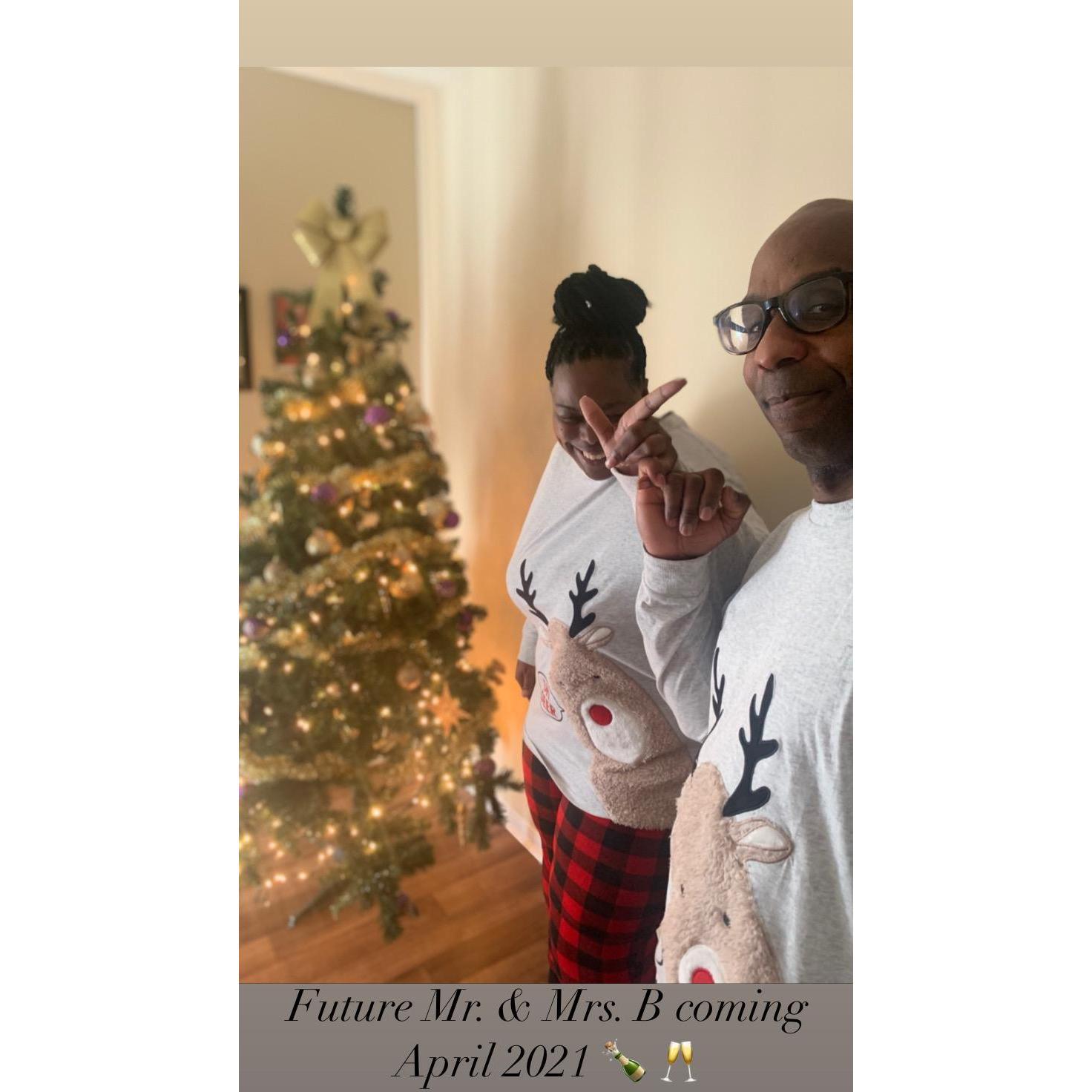 Engaged for Christmas
