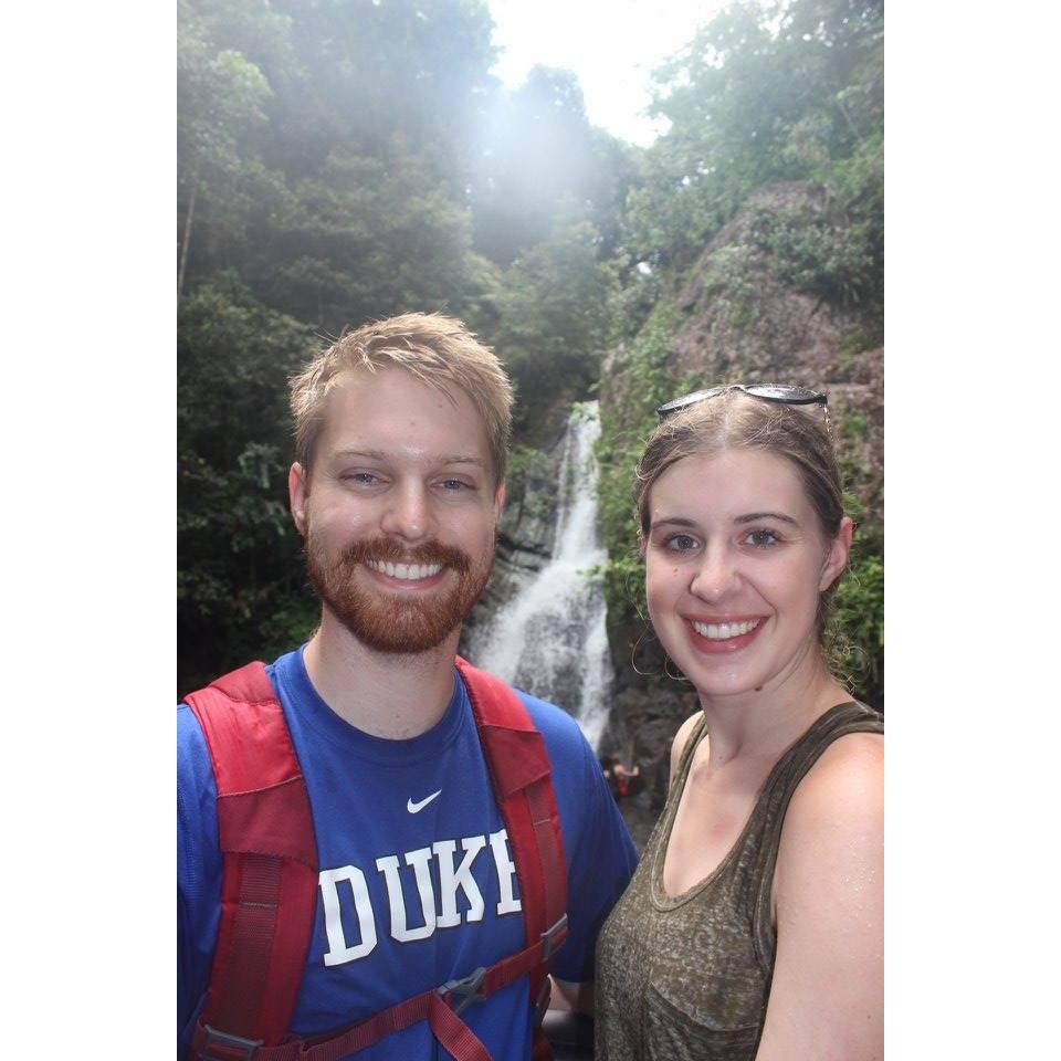 Enjoying hikes and freezing waterfalls in the Caribbean
2017