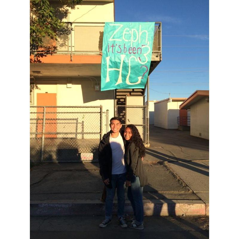 Homecoming proposal!
