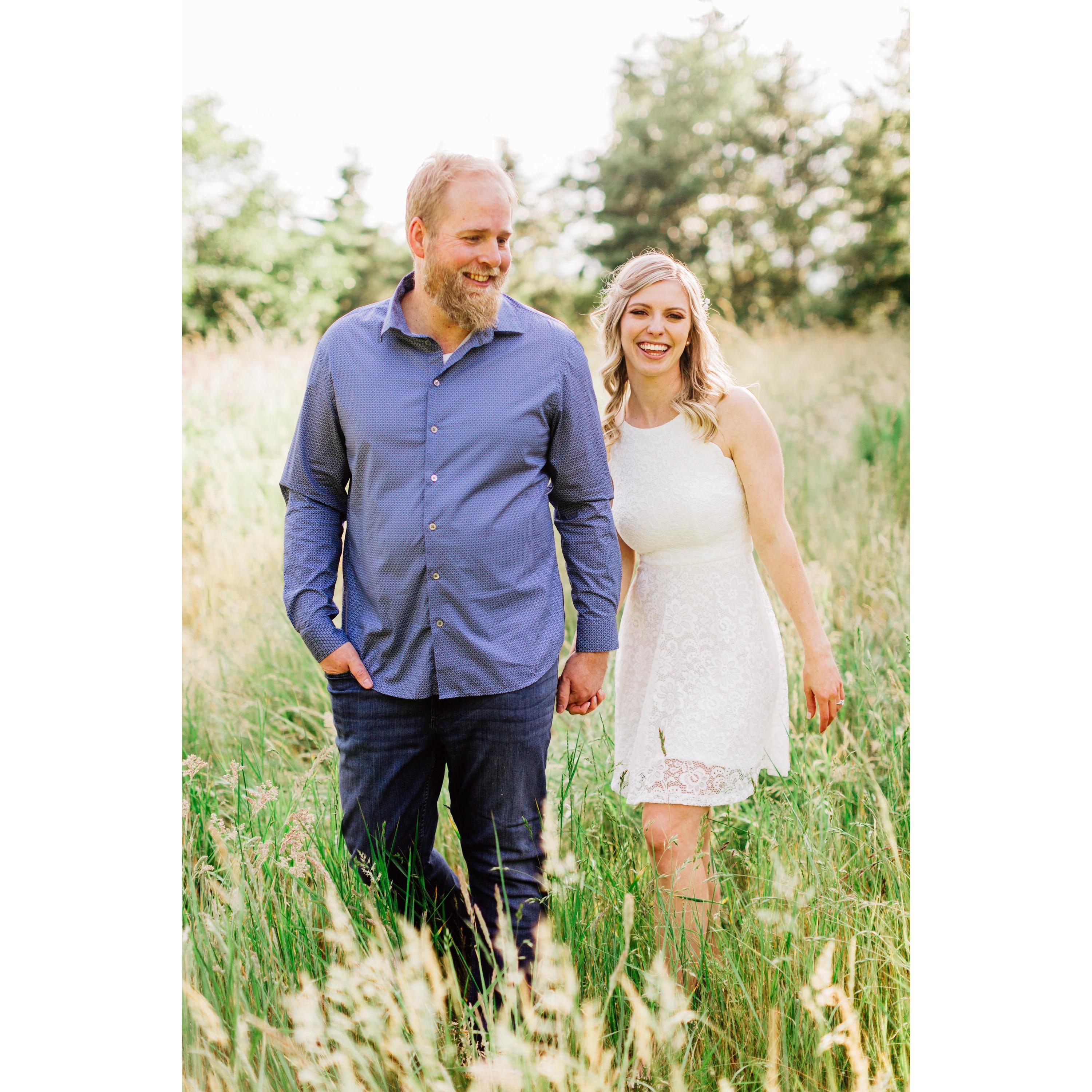 Engagement shoot at Discovery Park in Seattle, WA