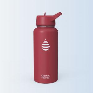 32oz Stainless Steel Filtered Water Bottle