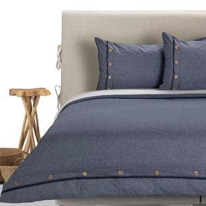 Funda Plumón King Algodón Pure New Lanin (Color Denim)