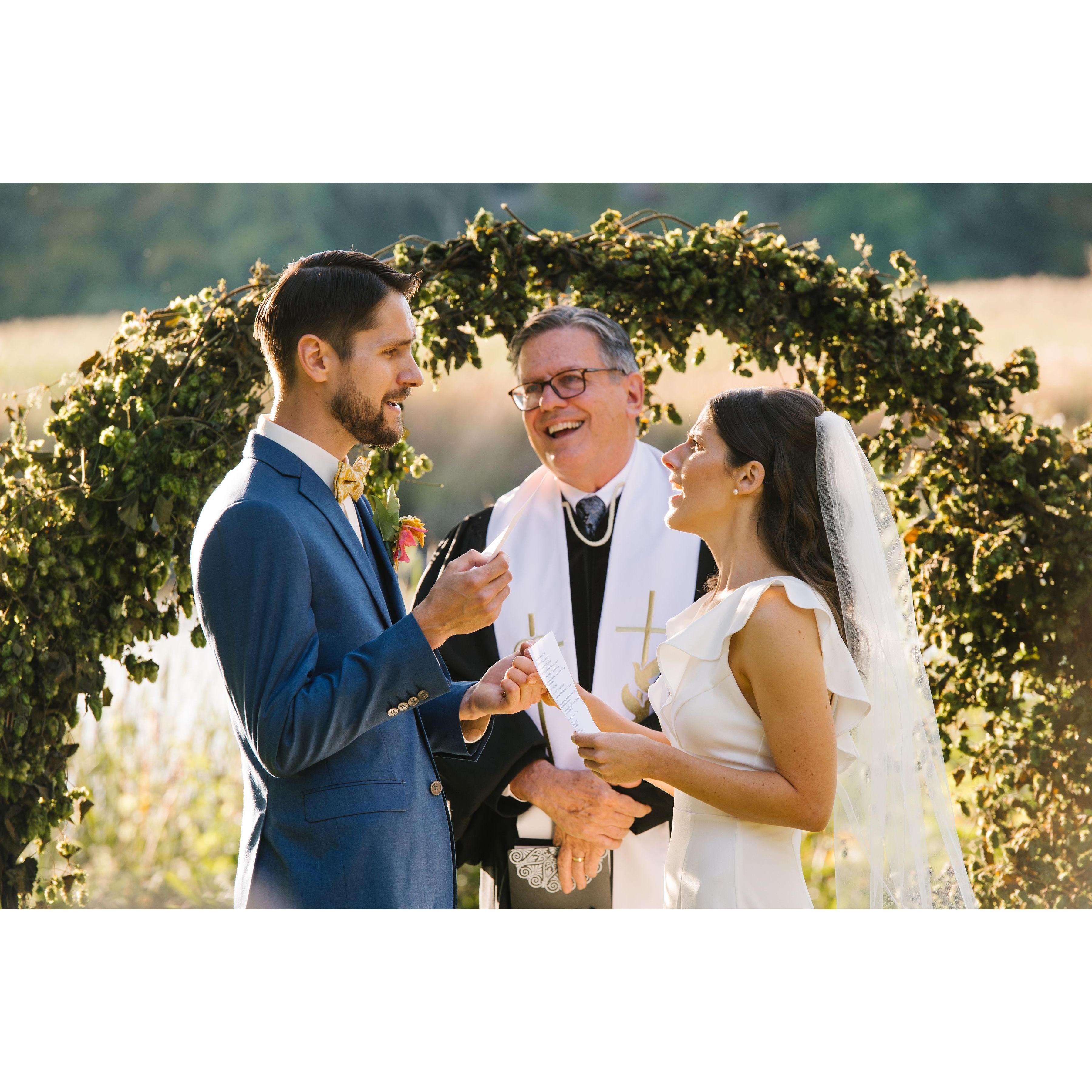 So naturally we ended it by singing a verse of 'Endless Love' to each other to lighten the mood - to the surprise and delight of our family.