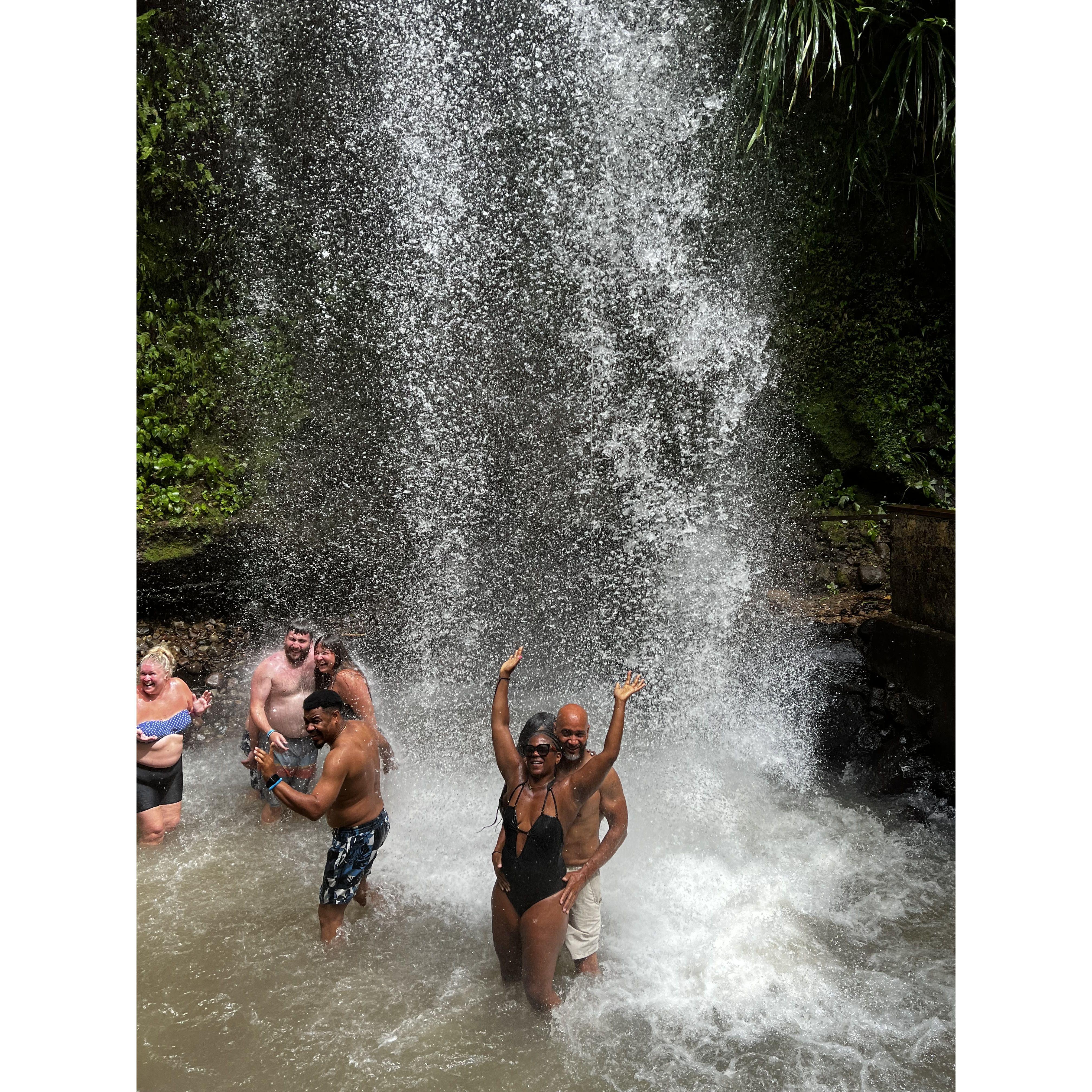 Waterfall excursion - St Lucia 11/2023