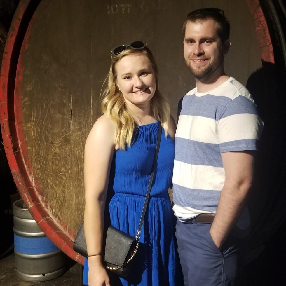Visiting wineries in Sherman, MO.