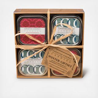 Winter Soy Lotion Candle Gift Set