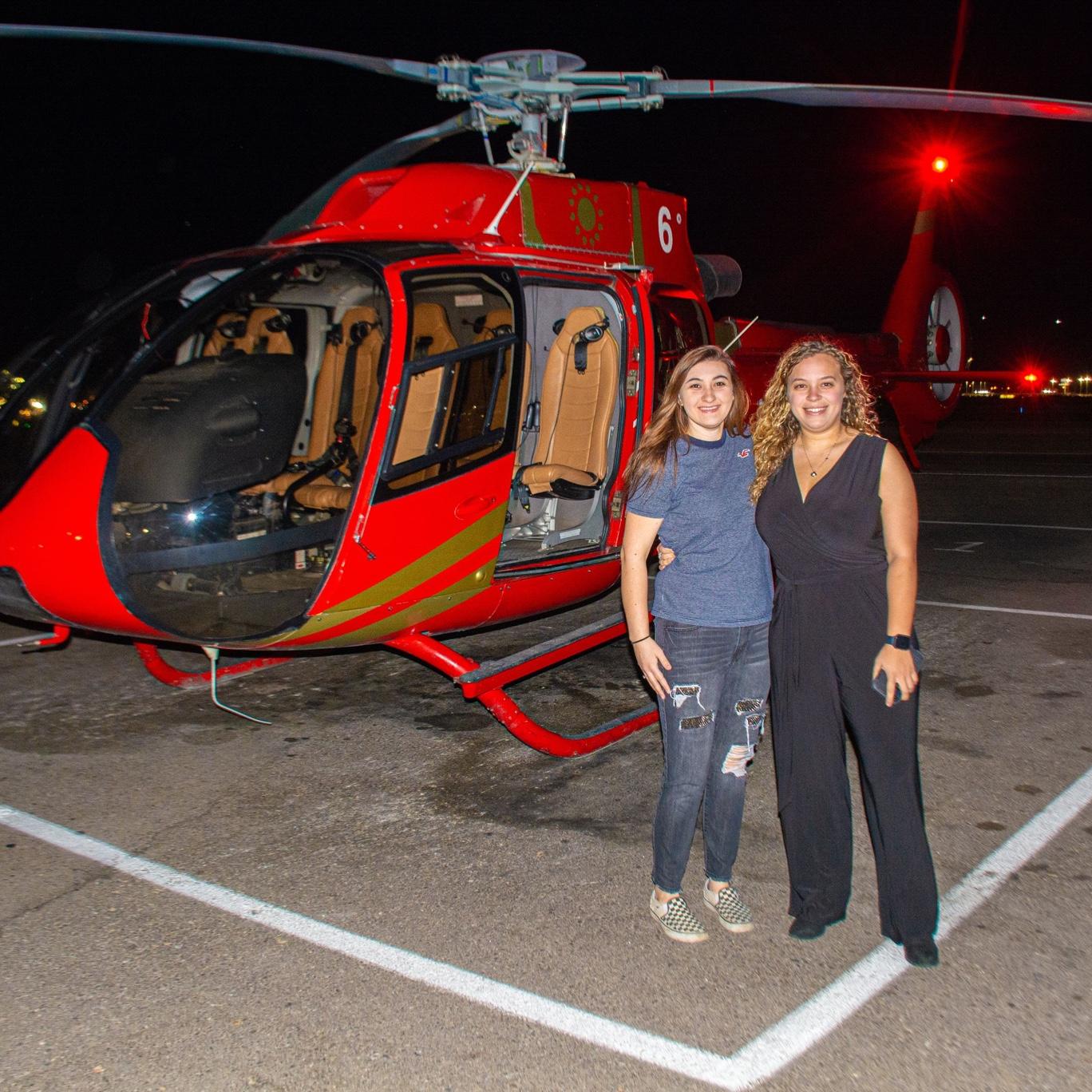 What better way to see Las Vegas than in a helicopter!