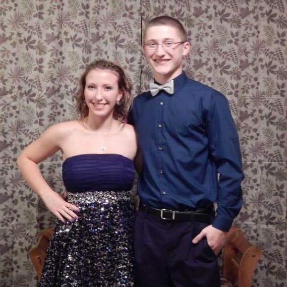 In 2013, after becoming a couple we went to the Sadie Hawkins high school dance together