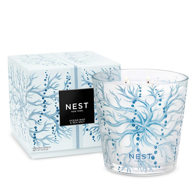 NEST New York Ocean Mist & Sea Salt Decorative Luxury Candle, 47.3 oz.