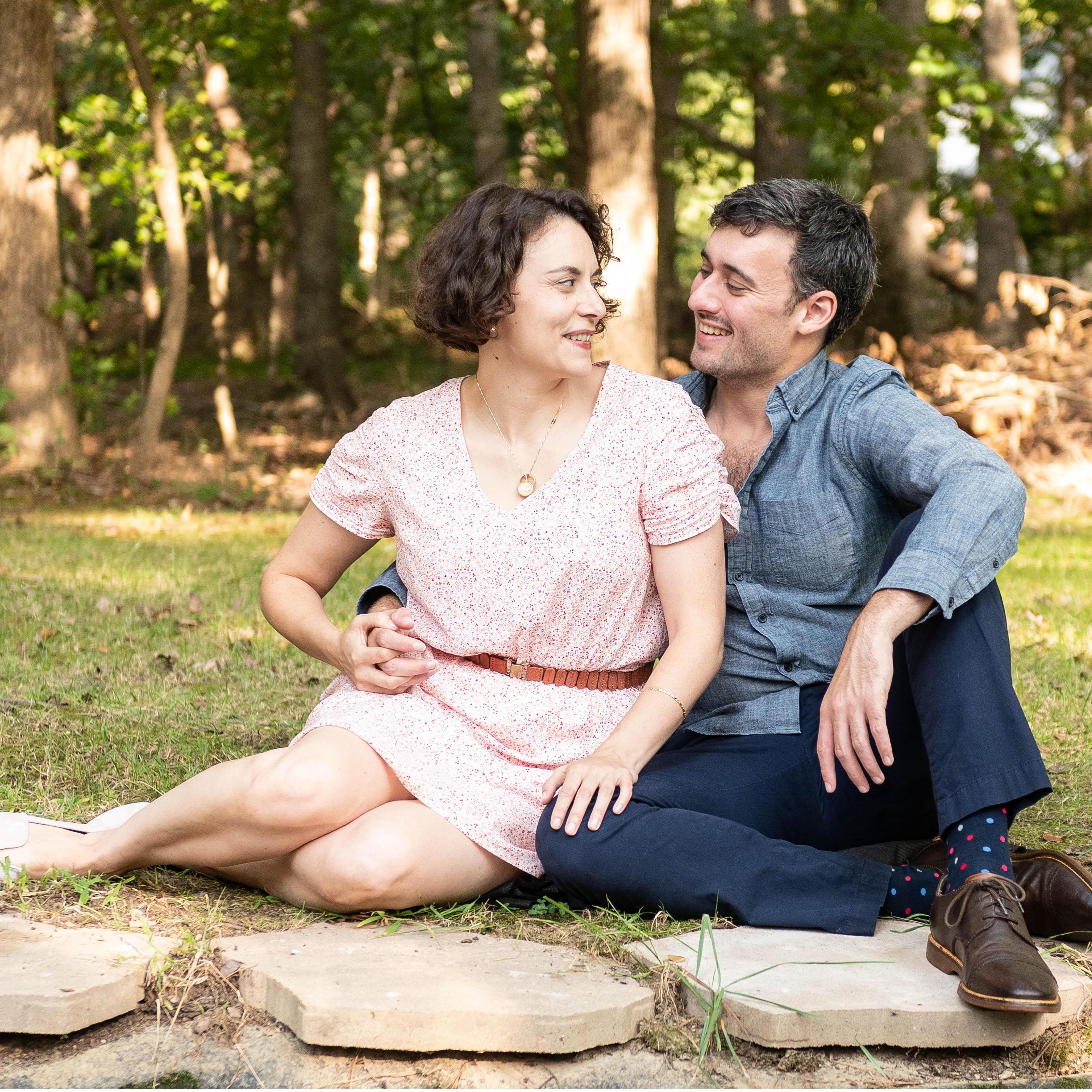 Celebrating our engagement. Photo courtesy of @robertdavezac.