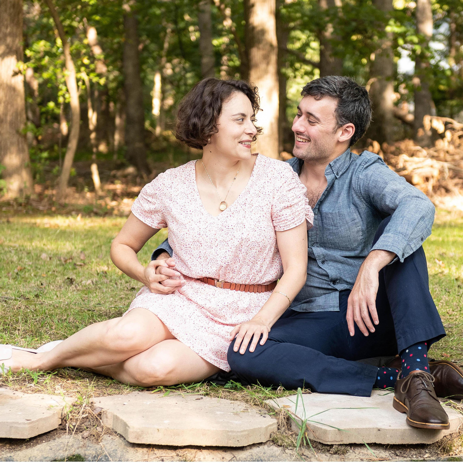 Celebrating our engagement. Photo courtesy of @robertdavezac.