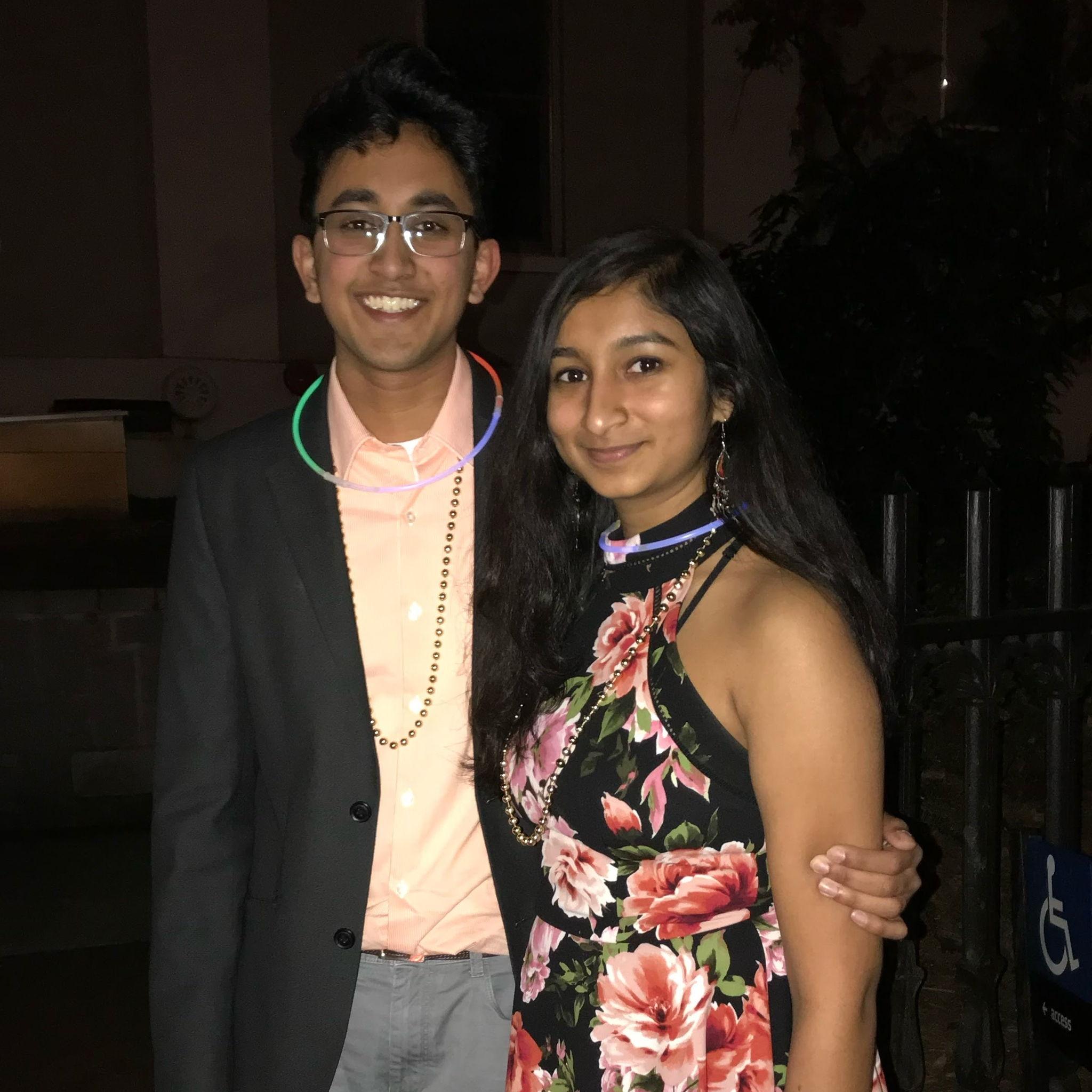 Our first photo together!