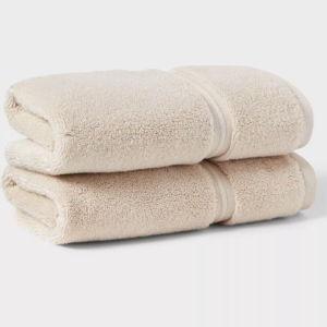 Spa Plush 2pk Hand Towels in color "Ivory" - Threshold™