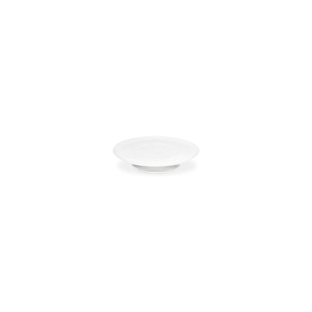 Portmeirion Sophie Conran Footed Cake Plate - White - 12.25 Inch x 2.5 Inch