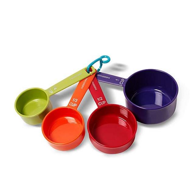 Farberware Color Measuring Cups, Mixed Colors, Set of 4